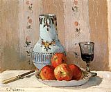 Camille Pissarro Still Life with Apples and Pitcher